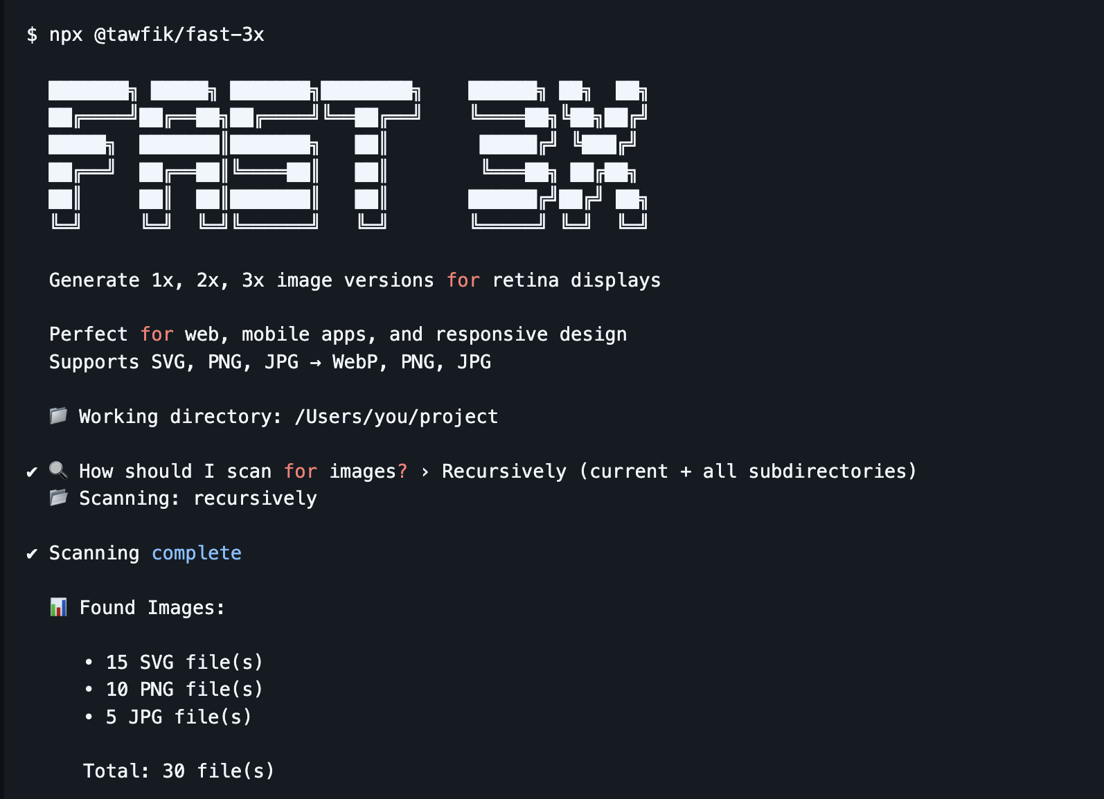 Fast 3x Library screenshot