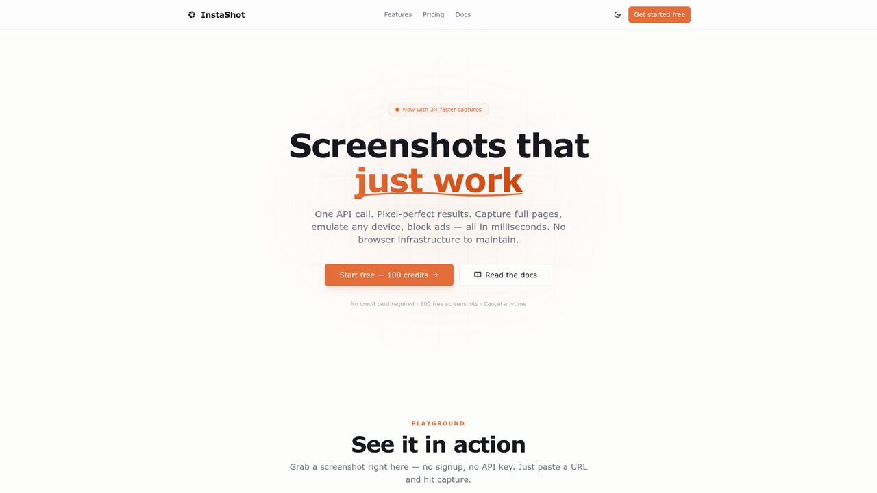Instashot screen 1